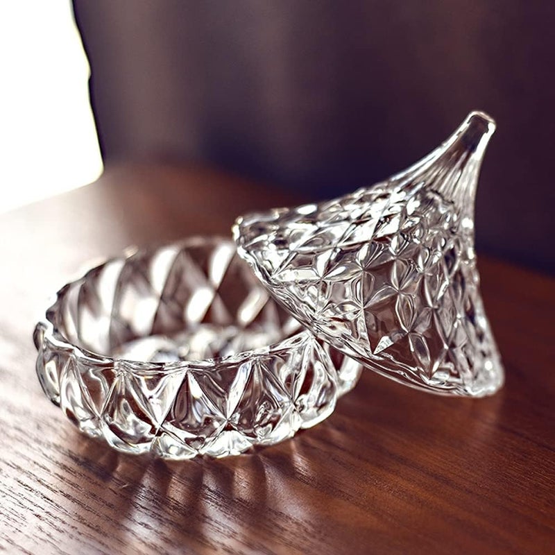DUEBEL Glass Caviar Chiller Server Set Plus 2 pcs. x Mother of Pearl Caviar Spoon 3.15" – Universal Martini, Wine, Liquor Cocktail Chiller - Image 3